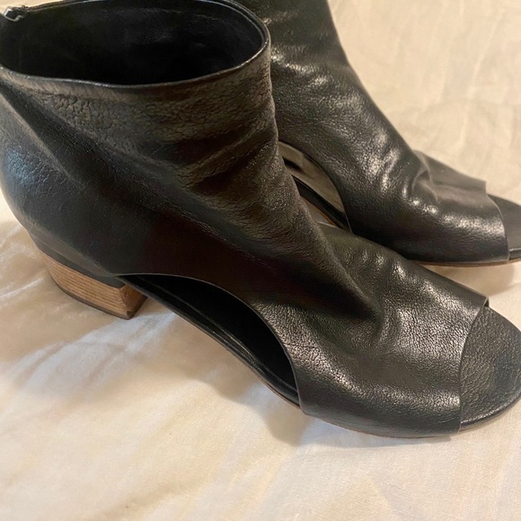 OFFICINE‎ CREATIVE KEYHOLE OPEN TOE ANKLE BOOT SHOE LEATHER​​​​​ - Picture 3 of 7